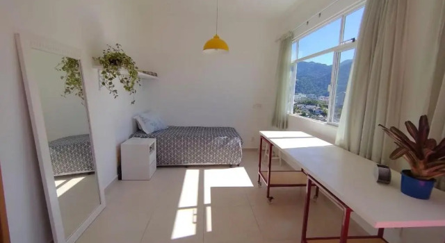 Apartamento c/ vista panorâmica a 8 min da praia!, Забронировать Апартаменты/квартира Отели Рио-де-Жанейро с парковкой, рядом с Папский католический университет Рио-де-Жанейро, Парковка