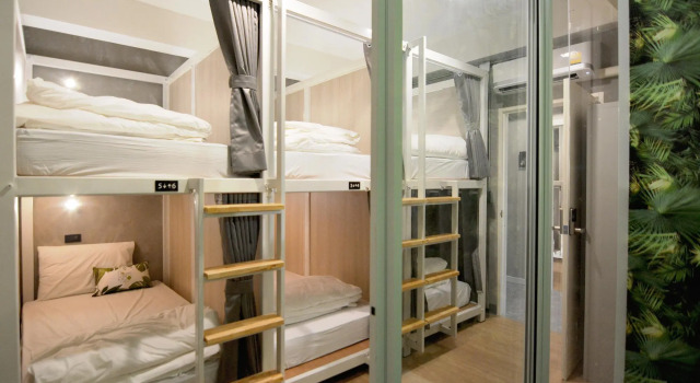 Кровать в общем номере (женский номер) Siam Eco Hostel
