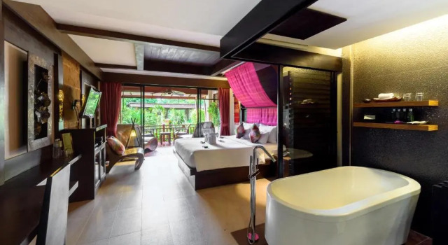 Двухместный номер Deluxe с видом на сад Samui Jasmine Resort