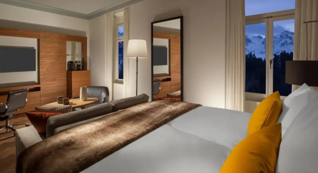 Номер Deluxe с балконом Bürgenstock Hotels & Resort – Palace Hotel