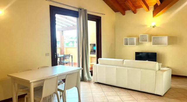 Семейные апартаменты с 2 комнатами с видом на бассейн Lugana Resort & Sporting Club