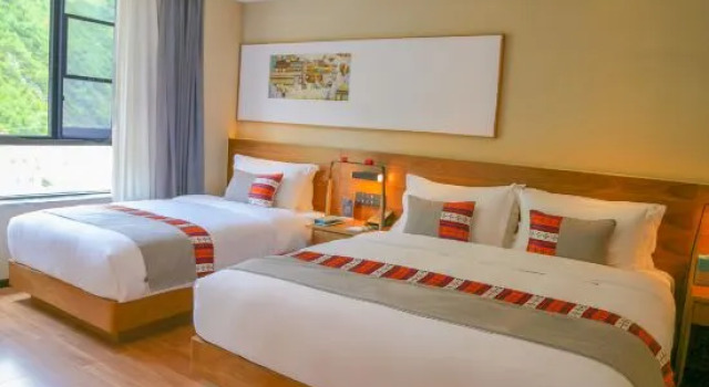 Семейный люкс с красивым видом из окна Hotel Arafa Inn