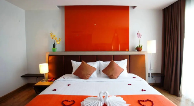 Двухместный номер Deluxe с балконом и с красивым видом из окна Prajaktra Design Hotel