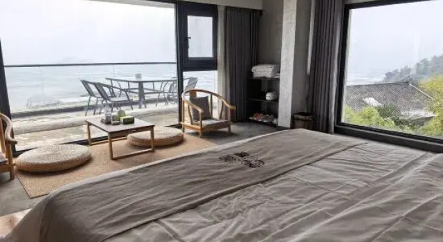 Люкс с видом на море Xiapu seclusion mountain sea homestay