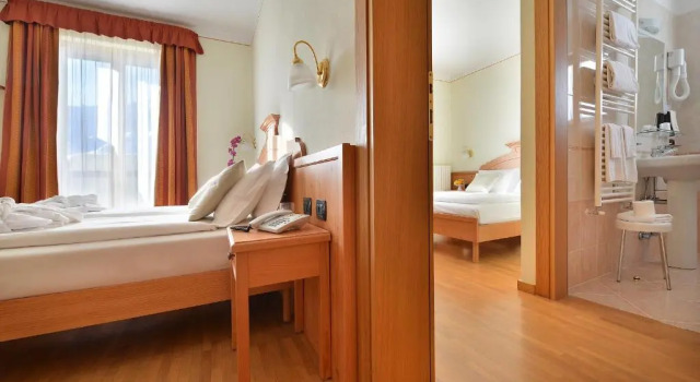 Четырёхместный номер Comfort Hotel Interalpen