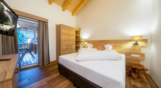 Апартаменты с 2 комнатами Hotel Post Krimml