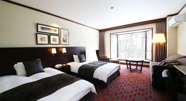 Двухместный номер Standard с видом на сад Tateshina Tokyu Hotel