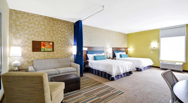 Четырёхместная студия Home2 Suites By Hilton Fort Worth Southwest Cityview