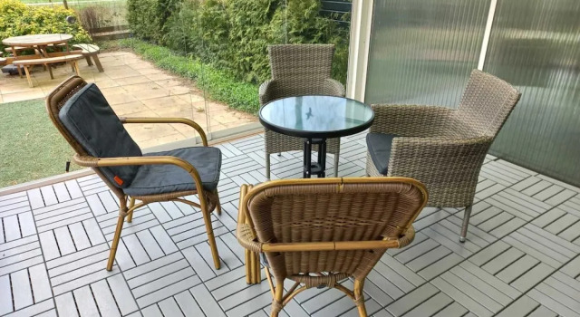Шале Glass Veranda Chalet in nature