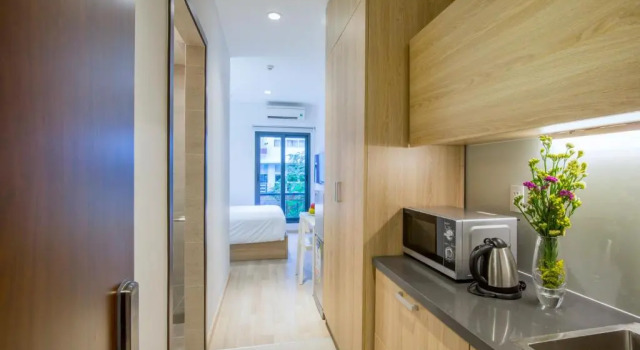 Двухместный номер Deluxe с балконом La Cigale Residence