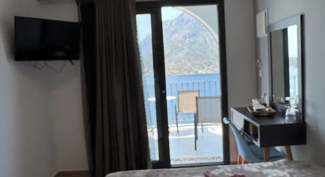 Двухместный номер Deluxe с балконом и с видом на море Kaloniki Rooms & Suites