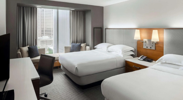 Четырёхместный номер Standard Hilton Columbus Downtown
