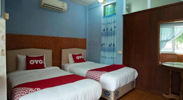 Двухместный номер Deluxe с красивым видом из окна OYO 402 Raknatee Resort
