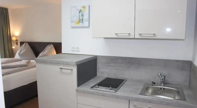 Студия Comfort с балконом Apartment Elisa