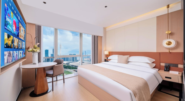 Номер Comfort Ritz Star City View Residence Pazhou Exhibition Center and Pazhou Metro Station Branch