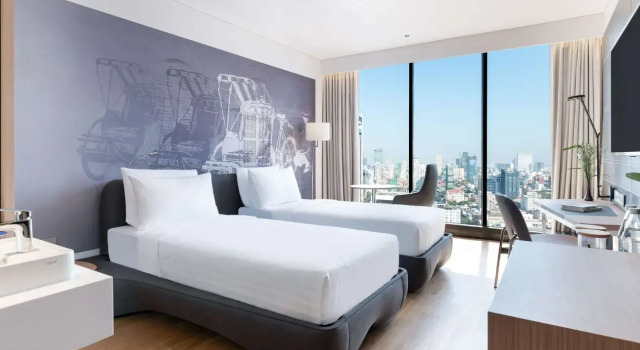 Двухместный номер Superior с видом на город Novotel Phnom Penh BKK 1