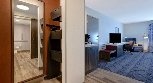 Двухместный номер Deluxe Hilton Garden Inn Cedar Rapids