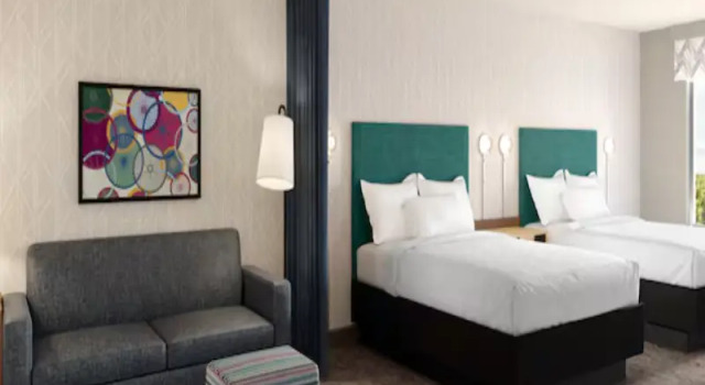 Четырёхместная студия Home2 Suites By Hilton Tyler