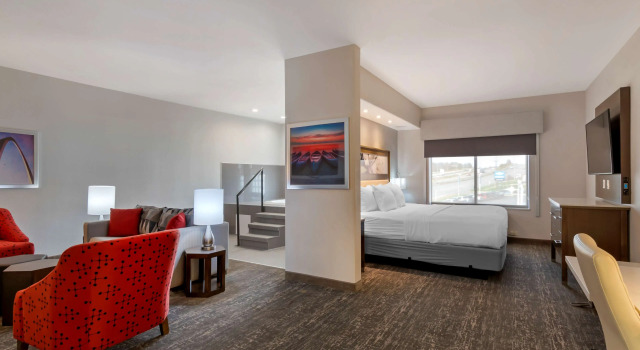 Двухместный люкс Best Western Premier Liberty Inn & Suites