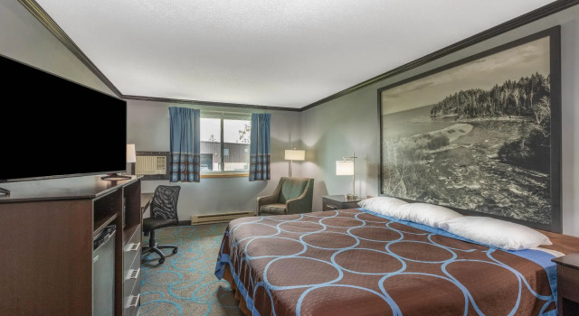 Bett im Wohnheim Super 8 by Wyndham Duluth
