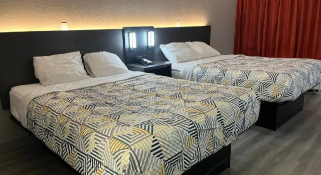 Четырёхместный номер Standard Motel 6 Baton Rouge Southeast