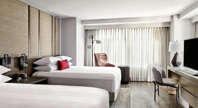 Четырёхместный номер San Francisco Marriott Marquis Union Square