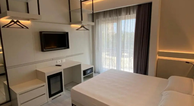 Komfort Doppel Zimmer mit Balkon Aether Suites Tropea