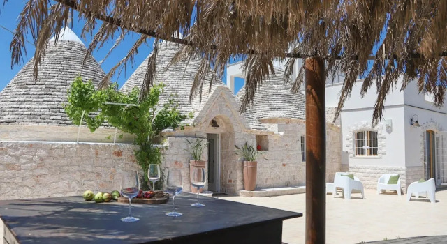 Коттедж TD Trulli Bruco Large Pool for Family Fun