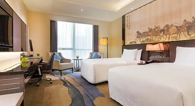 Executive Deluxe Twin room Wanda Realm Jining