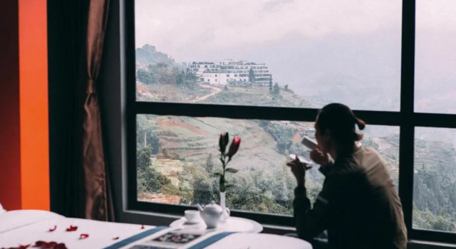 Трёхместный номер Standard с видом на горы Sapa Nature View Hotel