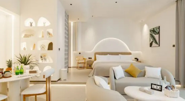 Люкс с видом на море Beihai Awakening in the Sea | Awakening in the Sea Luxury Seaview Resort