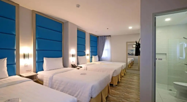 Четырёхместный номер Standard Amethyst Boutique Hotel Cebu powered by Cocotel