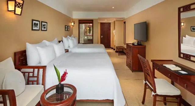 Семейный номер Deluxe с балконом La Siesta Hoi An Resort & Spa