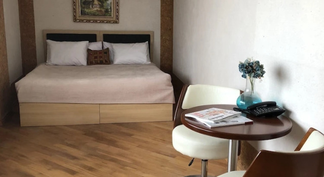 Полулюкс с 2 комнатами с балконом и с видом на море Отель Baku Luxury Hotel