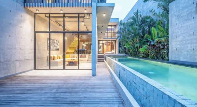 Вилла Modern 4 BR villa heart of Canggu 8mins to beach