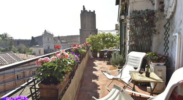 Апартаменты Rome at Your Feet Apartment with Terrace