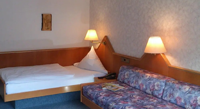 Одноместный номер Standard с балконом Hotel Bergfrieden