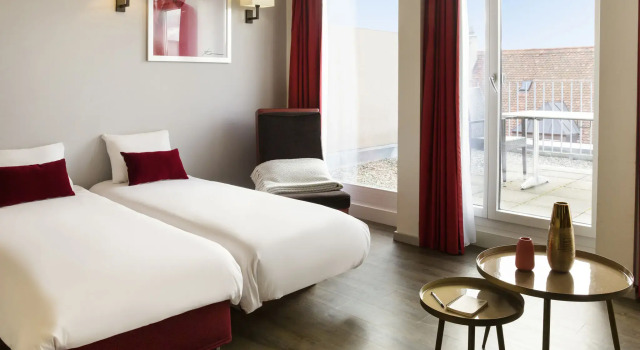 Апартаменты Superior c 1 комнатой с балконом Aparthotel Adagio Basel City