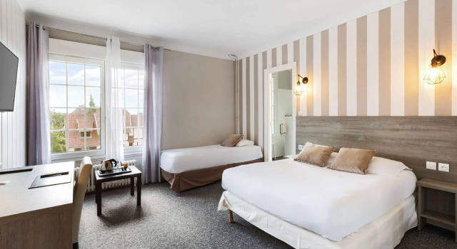 Трёхместный номер Standard Sure Hotel by Best Western Port Jérome - Le Havre