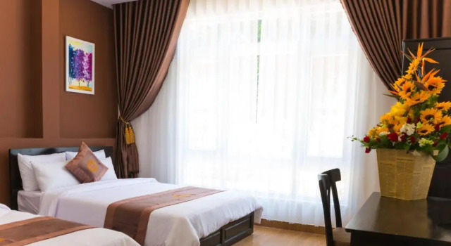 Номер Deluxe Uyen Phuong Dalat Center By HOS