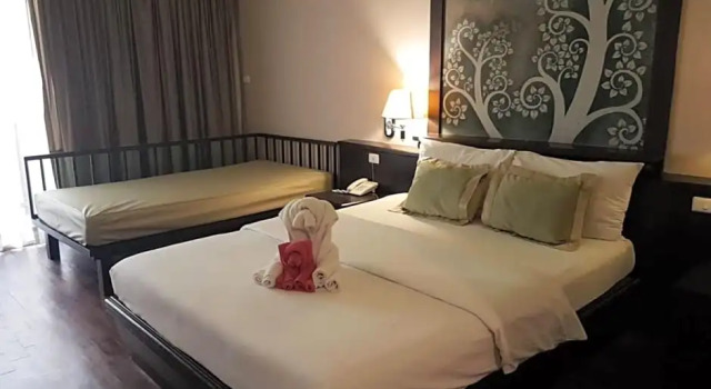 Трёхместный номер Superior Sarita Chalet & Spa Jomtien beach Pattaya