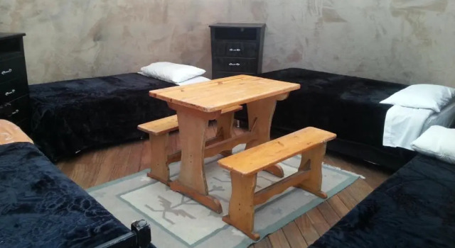 Кровать в общем номере Ulucaho Hostel