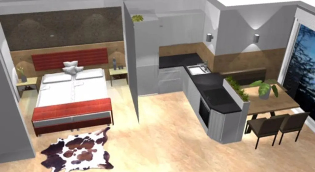 Студия Appartements Bergsonne