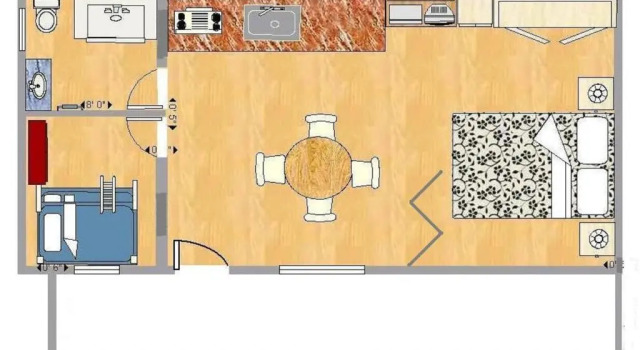 Студия Economy с красивым видом из окна Beechworth Lake Sambell Caravan Park
