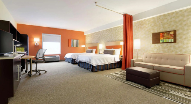 Четырёхместная студия Home2 Suites by Hilton Stillwater