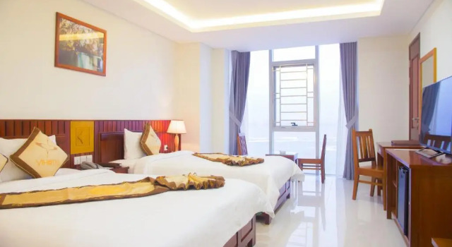 Двухместный номер Standard с видом на море Vinh Hoang Hotel