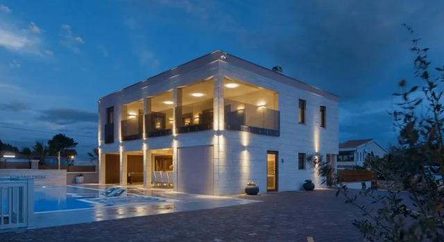 Malibu Eclipse - Luxury villa with pool & spa, Забронировать Вилла Вир Zadar Islands