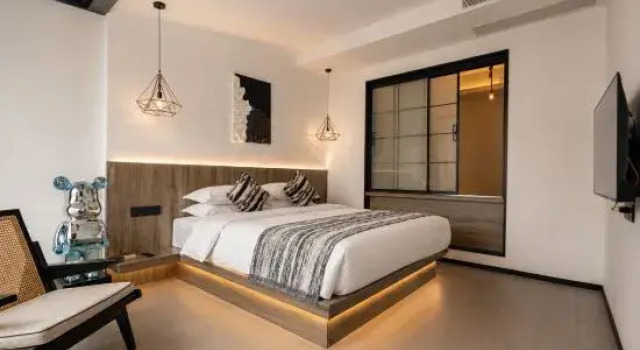 Двухместный семейный люкс Floral Lux Hotel·Yixing Yuyang Huaiyu Homestay