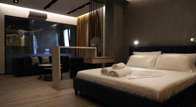 Люкс Deluxe с видом на море Hotel Triumf Shengjin