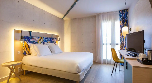 Кровать в общем номере (мужской номер) Urban Hotel & Spa Aix-les-Bains - BW Signature Collection